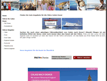 Tablet Screenshot of faehre-calaisdover.com